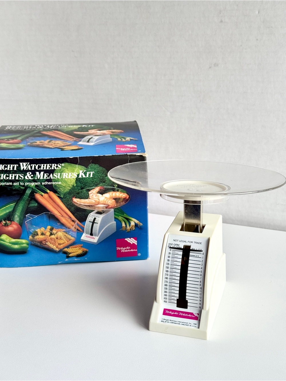 Vintage 1990 Weight Watchers Weights Scale